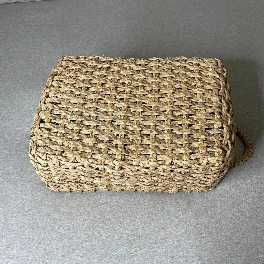 Target Twisted Seagrass Decorative Storage Basket